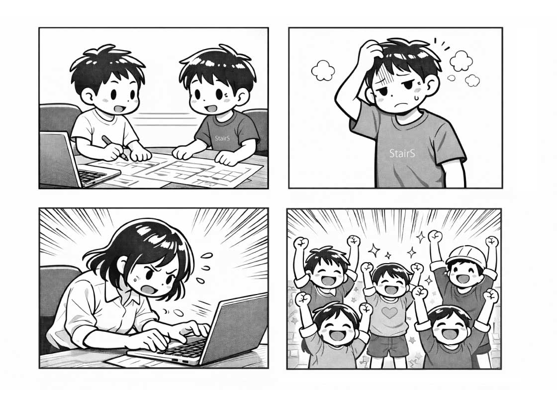 仕事の進め方イメージ